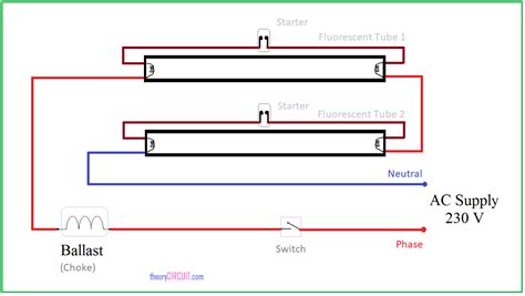 wiring fluorescent ballast to junction box|fluorescent bulb wiring diagram.